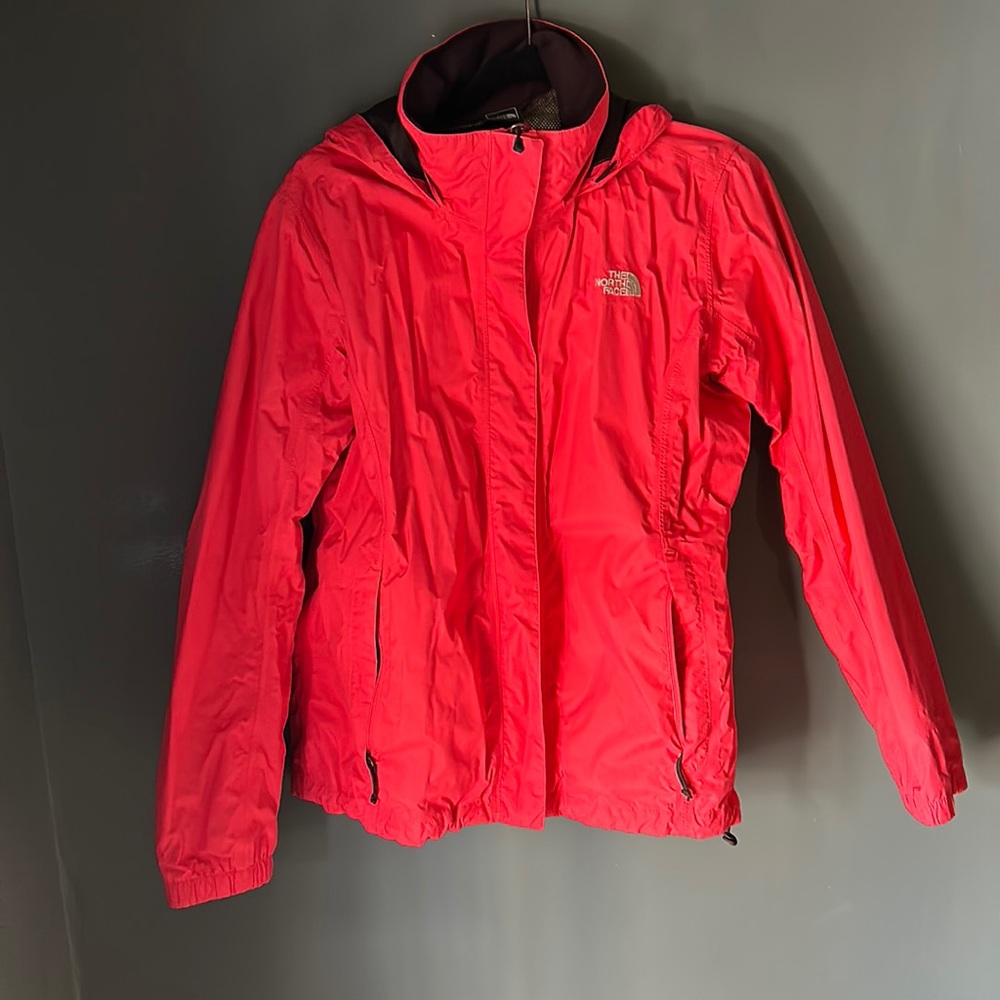 North face rain coat